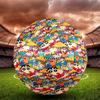 Crayon Shin Print Size 5 Soccer Ball, Standard Match Football for Sports Game and Team Practice, Ideal Gift for Soccer Fans