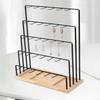 Earring Display Stand Holder Hanging Tabletop Jewelry Hanger Rack for Keychains Photography Home Earring Hooks Hair Accessories