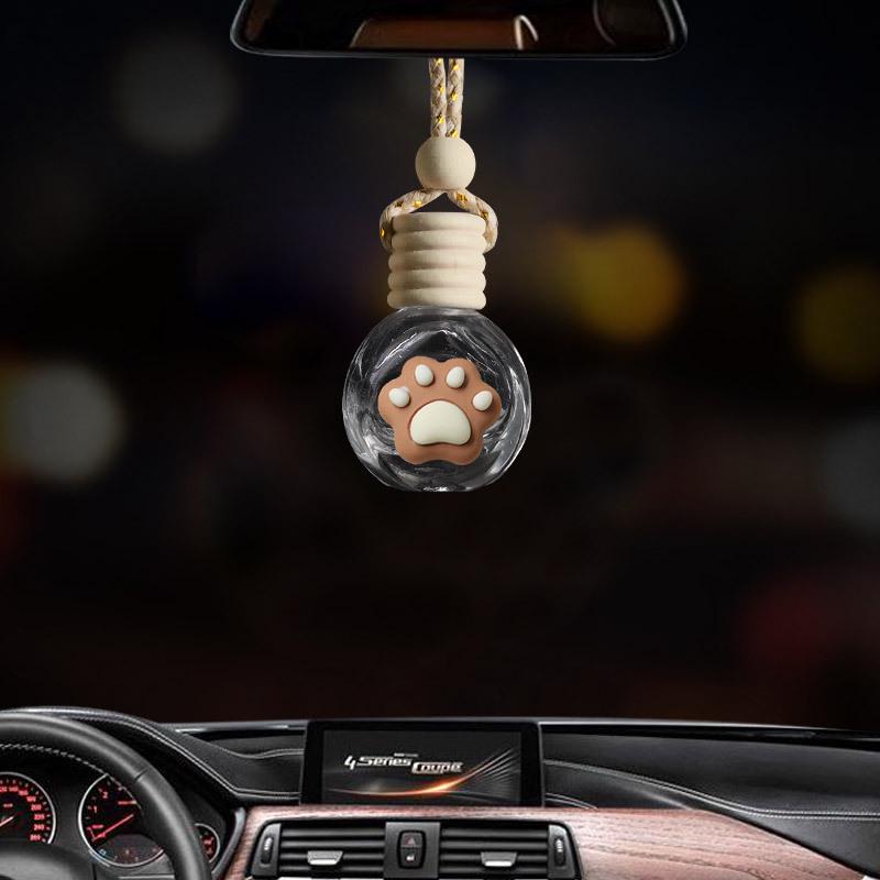 Cartoon Car Air Vent Perfume Bottle Ornament