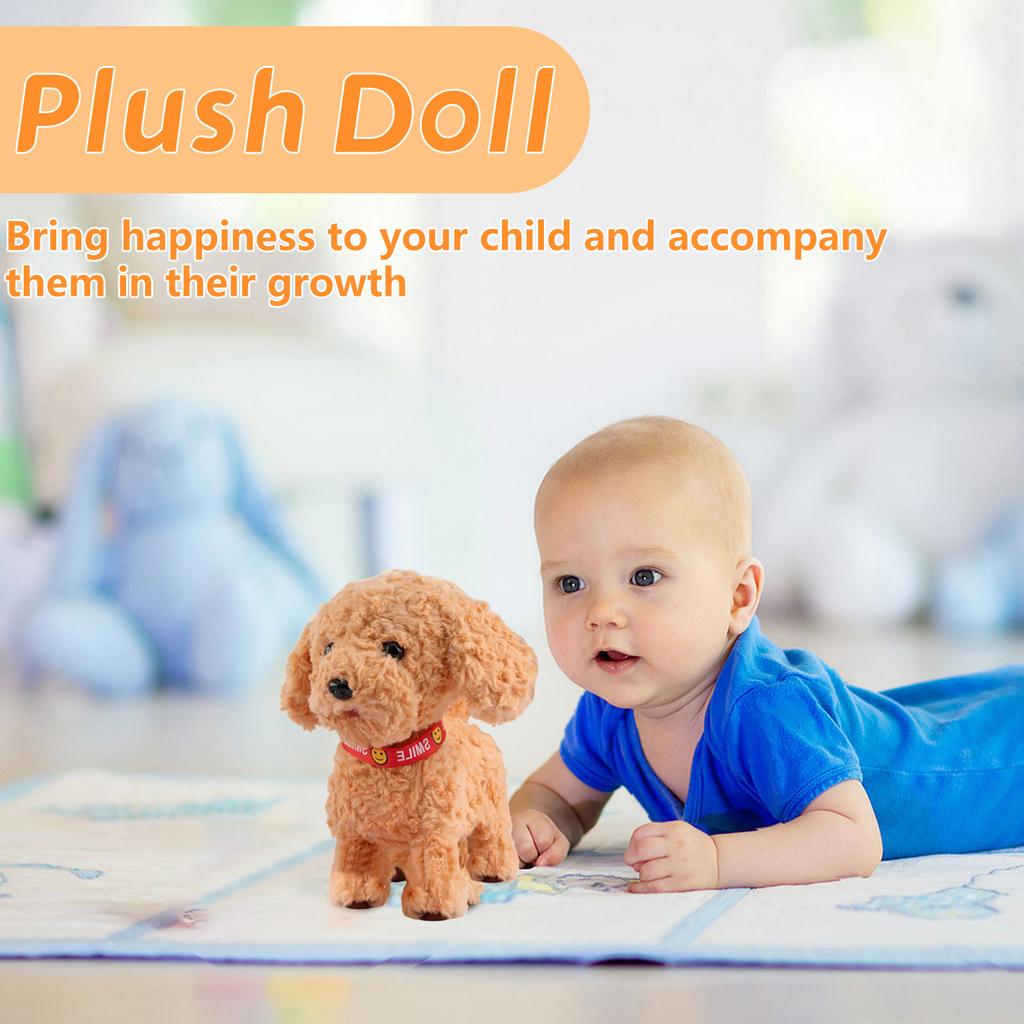 Simulated Electric Toy Dog That Barkss While Walking (Unmarked)