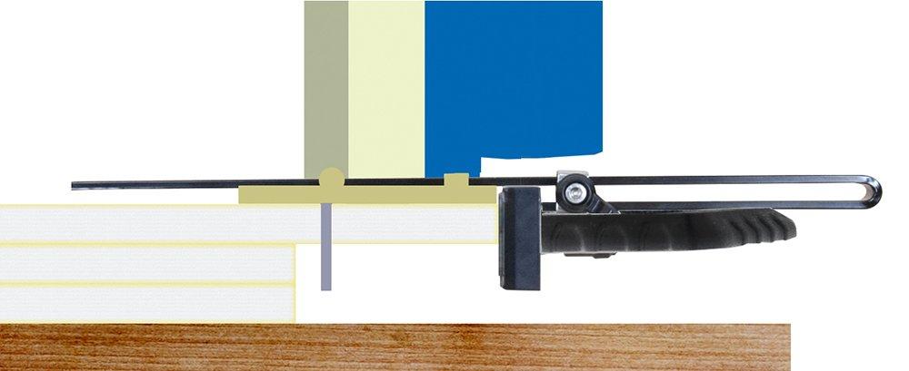 Shinwa Sokutei Circular Saw Guide Ruler II 45cm 73713 T-Slide
