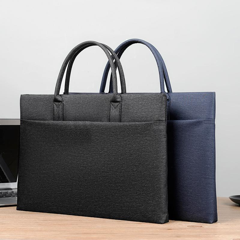 TS JYL laptop bag,Simple Custom Logo Briefcase Men Business Laptop Handbag Meeting Bag