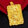 Men's Gold Dragon Pendant - Chinese Style, High-End Jewelry To Match Necklaces