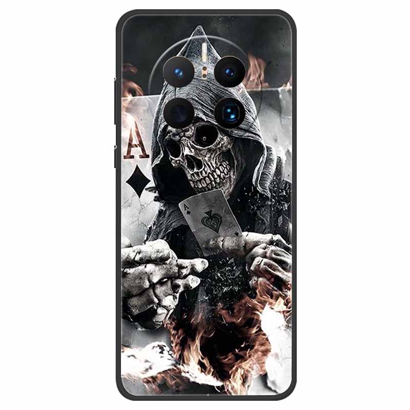 For Huawei Mate 50 Pro Case Cover Soft TPU Funda Painted Cases For Huawei Mate 50 Pro Cover Silicone Mate50 Pro 50Pro 6.74 Coque