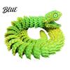Concentration Improvement Toys Serpent Figurine Snake Toy Articulated 3D Printed Flexible Jointed Realistic Animal Fidget Stress Reliever