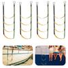 Water Ladder Foldable Auxiliary Boarding Rope Ladder Assist Boarding Outdoor Climbing Rope Ladder for Fishing Boarding Swim