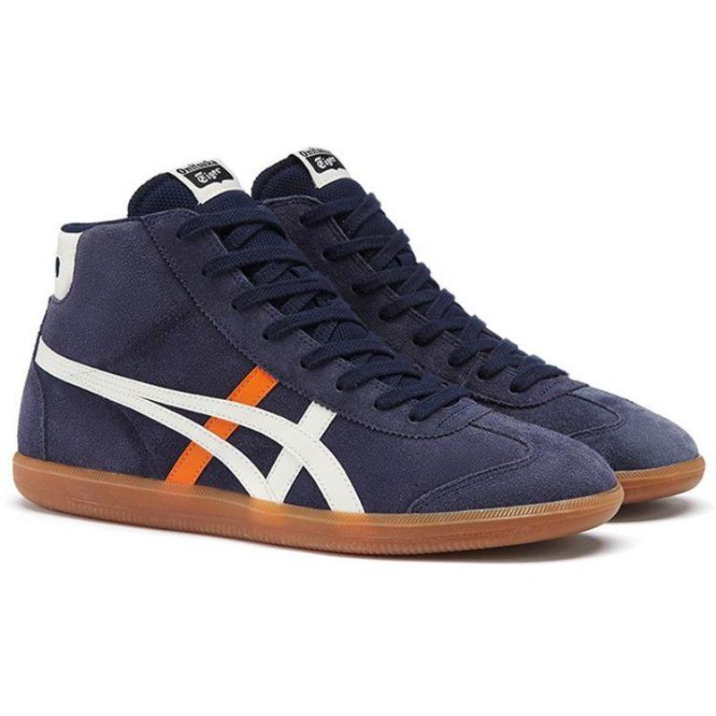 Onitsuka Tiger Tokuten MT Mid Top Skate Shoes Unisex Dark Blue 1183C011-400