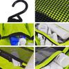 Large Capacity Nylon Wash Bag Lady Portable Travelling Business Trip Practical Cosmetic Skincare Foldable Storage Bag with Hook