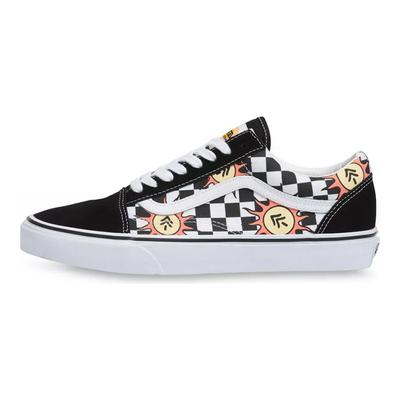 Parks Project X Old Skool Capsule Collection - Checkerboard Unisex Sneakers Black True-White VN0A7Q2J6R6