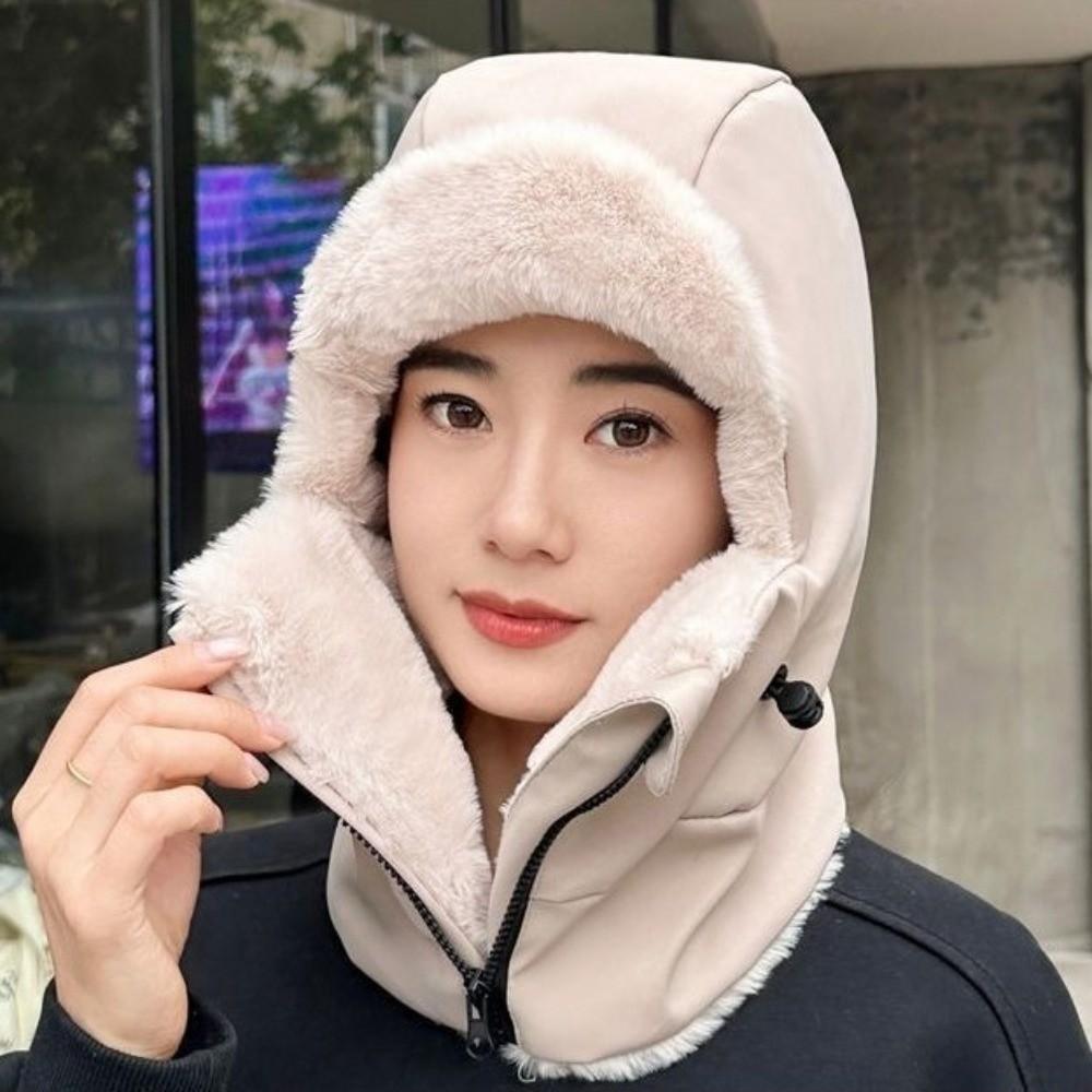 Warm Pullover Cap Windproof Helmet Cap New Ear Protection Hat  Outdoor Sports