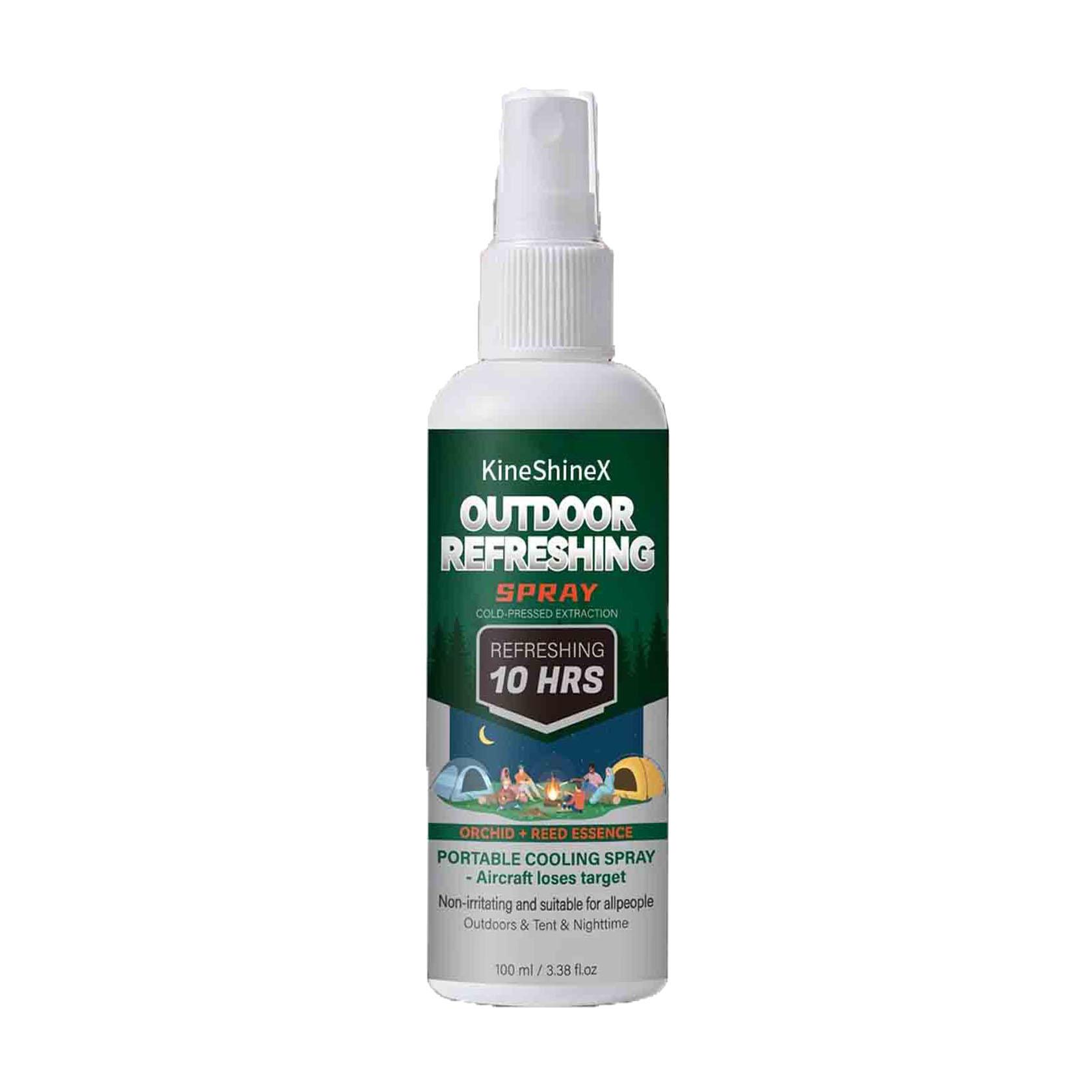 Outdoor Refreshing Spray 100ml -Body Cooling Spray,Cooling Spray,10H Cooling Mist with Orchid & Reed Essence for Multi-Sport Use