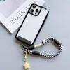 1 Piece Star Pendant Wrist Rope Cartoon Cute Mobile Phone Hanging Rope Adjustable Short Braided Rope Keychain For Men And Women