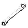 5pcs Double 12-point Ratchet Wrench Set Dismountable Repair Spanner Tool 6-21mm Chrome Vanadium Steel Repairing Hand Tool