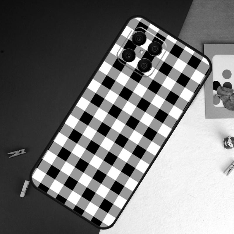 

Чехол с клетчатым узором и полосками для Honor 200 Pro 400 50 70 90 X9a X9b X9c X9d X8a X8b X8c Magic 7 Lite 5 6 8 Pro Honor 400