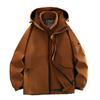 New Outdoor Jacket for Men and Women, Men and Women, Three-in-one Waterproof, Windproof, Oil-proof Mountaineering Men's Clothing Jacket