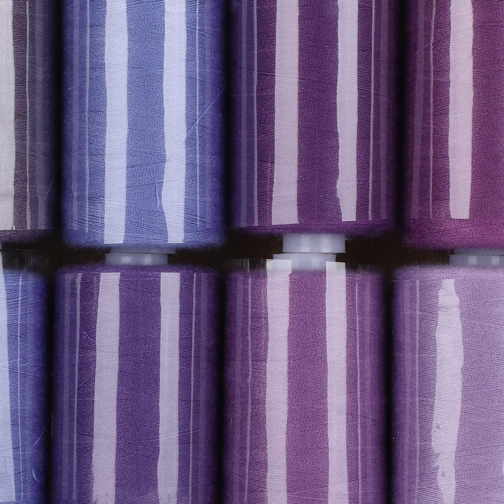 10Pcs Assorted Colors Polyester Thread Set Polyester All Purpose Threads For Sewing Machine