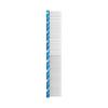 19cm/7.48in Pet Dog Comb Bright Multi-Colored Stripe Grooming Comb Stainless Steel Straight Comb For Dog Cat Grooming Toolts