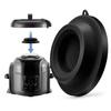 Electric Pressure Cooker Lid Stand Silicone Holder Storage Rack Kitchen Gadget