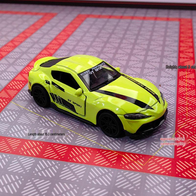 1:43 Alloy Pull-Back Sports Car Toy Figurine for Kids - Claw Machine Gashapon Gift.