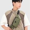 Men's Waterproof Waist Bag - Unisex Fanny Pack Convertible To Chest Sling (Running/Travel Hip Belt with Secure Pockets)