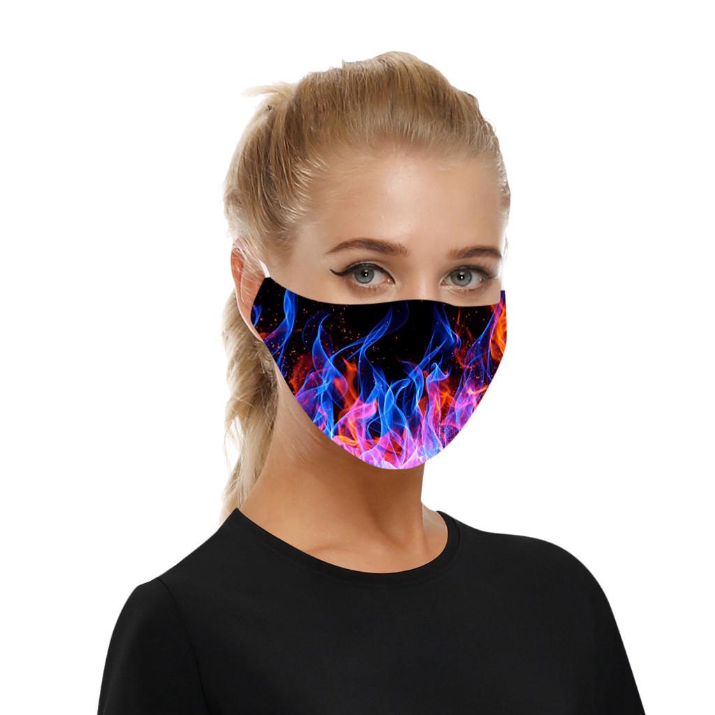 5pc Mouth  for  Protection  Face Mask Washable Earloop Mask