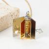 Individuell graviertes 18K Gold Edelstahl Buch Halskette Trendig Personalisiert Hypoallergen Wasserdicht Schmuck Geschenk für Frauen