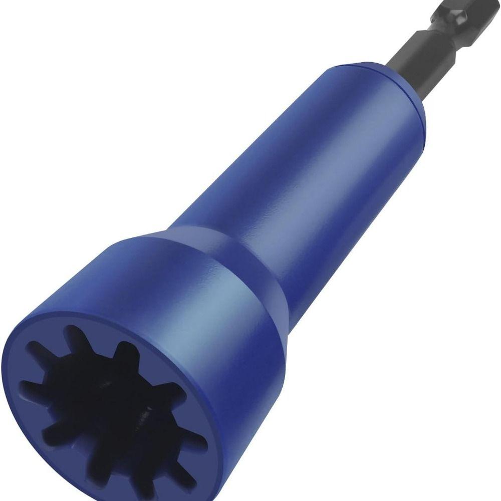 

Скручивающий адаптер Скручиватель проводов Патрон 1/4 Соединитель для скручивания проводов Розетка темно-синий