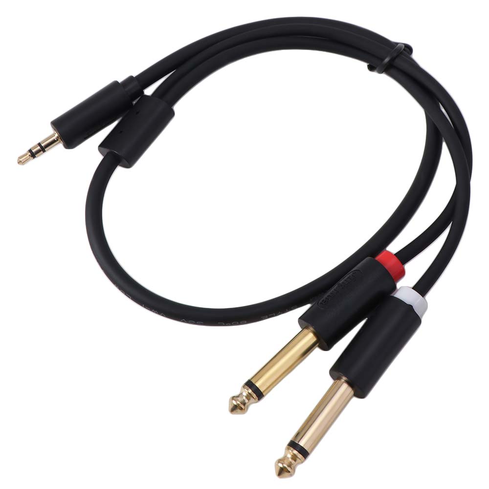 2 in 1 3.5mm To 6.5mmAudio Splitter Cable Mixing Console Sound Cable  Consumer Electronics