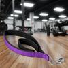 Pilates Strap with Padded Lining Fitness Double Loops Comfortable Stretch Band for Yogis,