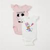 2 Pezzi Abbigliamento Estivo in Cotone per Neonati Moda Estiva Body per Neonato Maschio Monopezzo per Bambina