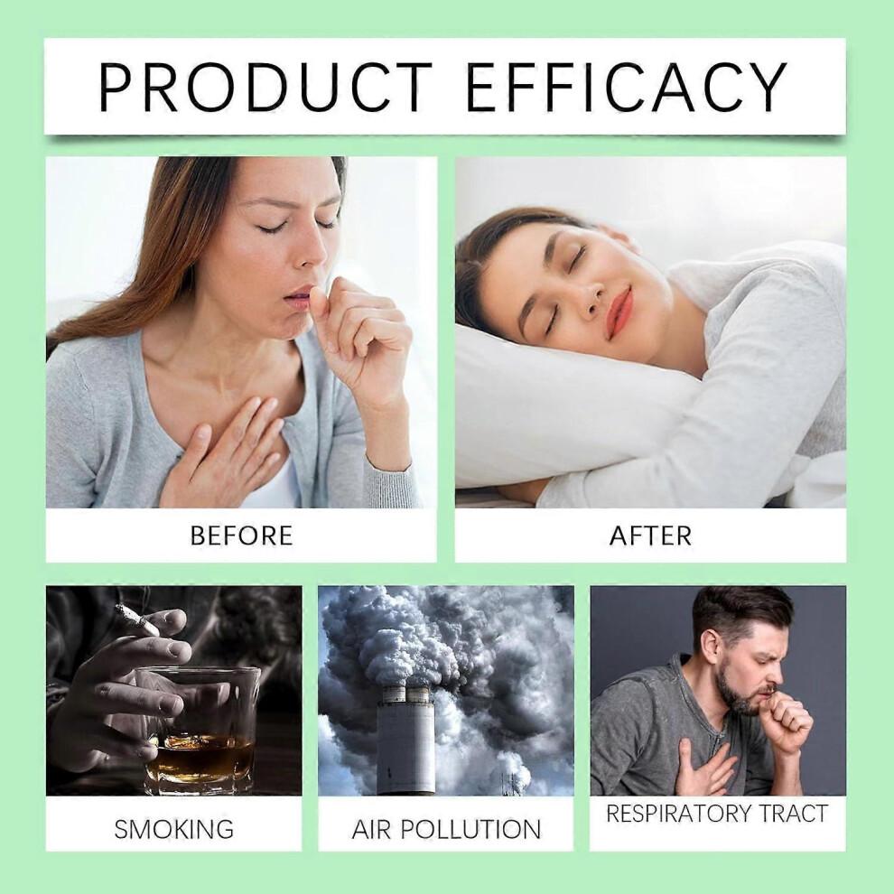 3-piece Set Lung Cleansing Spray with Herbs, 30 Ml Per Bottle – Natural Breathing Support for Everyday Life