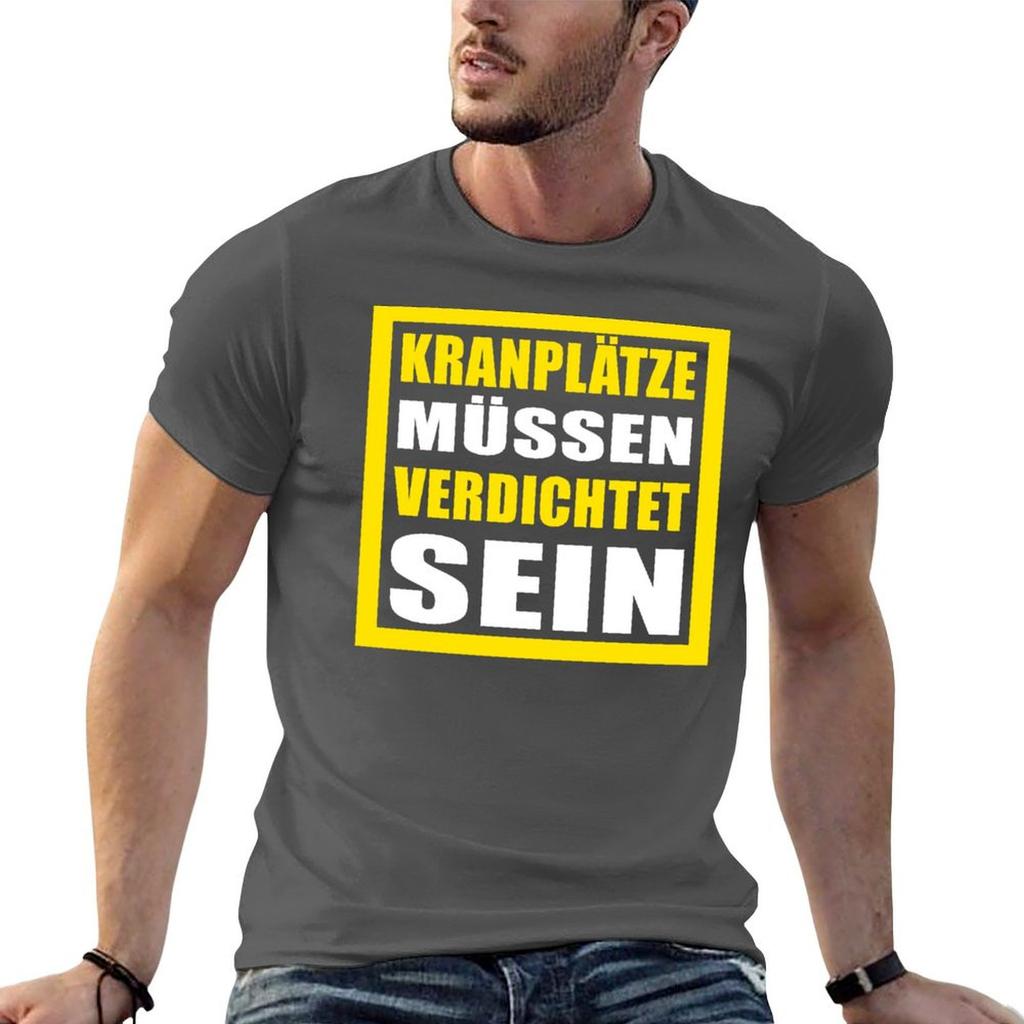 Crane Seats Must Be Compacted Crane Operator Ronny T-Shirt Unisex T-Shirt Graphic Unisex T-Shirts For Unisex Casual T-Shirt