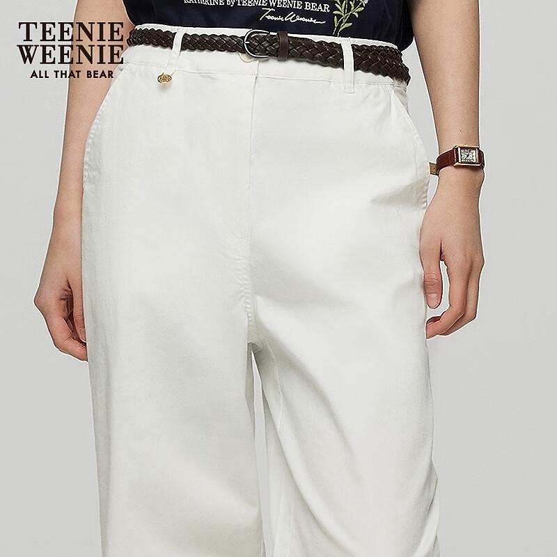 Teenie Weenie Women's Straight-Leg Casual Pants