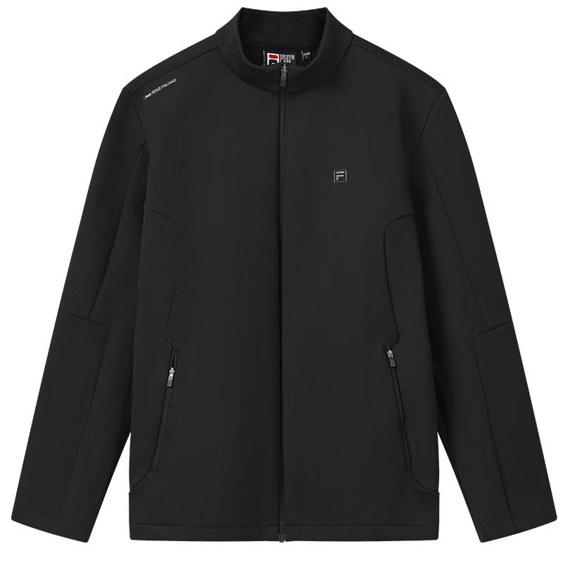 

FILA Men s Knitted Stand-up Collar Zipper Jacket 2XL