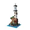 2340pcs Island Lighthouse Assembly Building Blocks Children's Puzzle Toys High Difficulty Building Model Gift