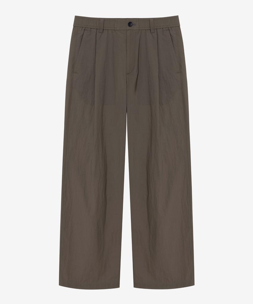 MINDBRIDGE [All Day Cool] Wide One-Pleat Full Elastic Waist Pants - 2 Colors
