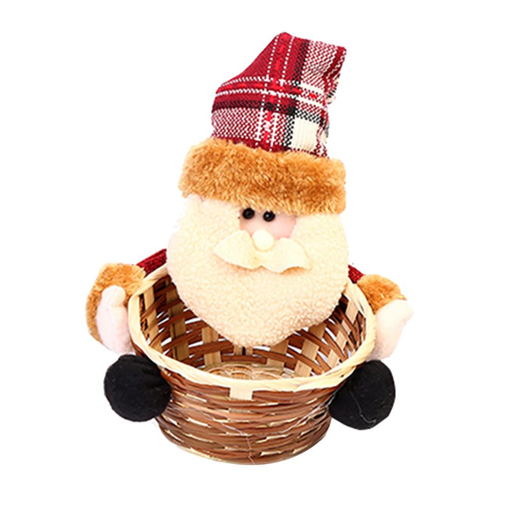 Christmas Candy Storage Basket Decoration  Storage Basket Gift Small