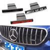 1pcs 3D AMG Logo Emblem Car Front Grille Badge Car Styling For Mercedes Benz W124 W168 W169 W176 W177 W202 W211 W204 W205 W210