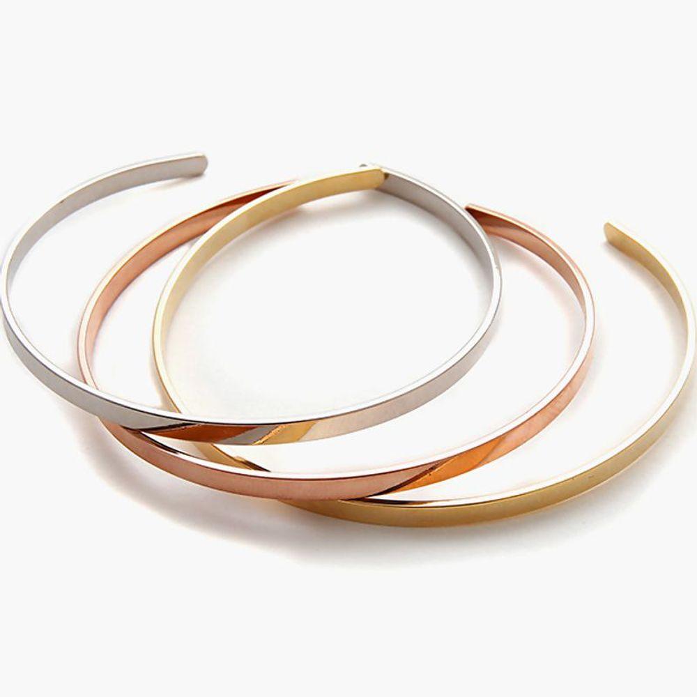 J.Lauren B0625 Simple Daily Open Fashion Bangle Bracelet [31177877]