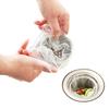 100pcs Disposable Kitchen Sink Garbage Filter Sewer Sink Floor Drain Bathroom Cleaning Tool Kitchen Sink Filter