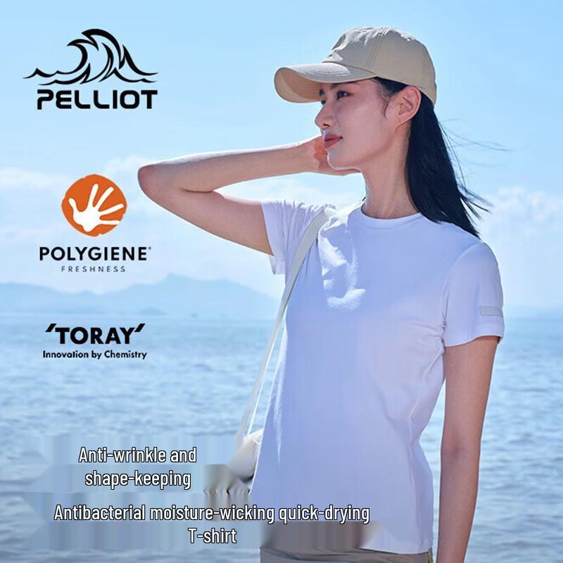 Pelliot Unisex Quick-Dry Short Sleeve T-Shirt L