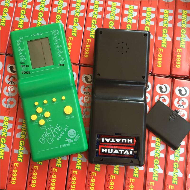 Klassische Mini Tetris Konsole: Nostalgisches Handheld-Spiel für Kinder