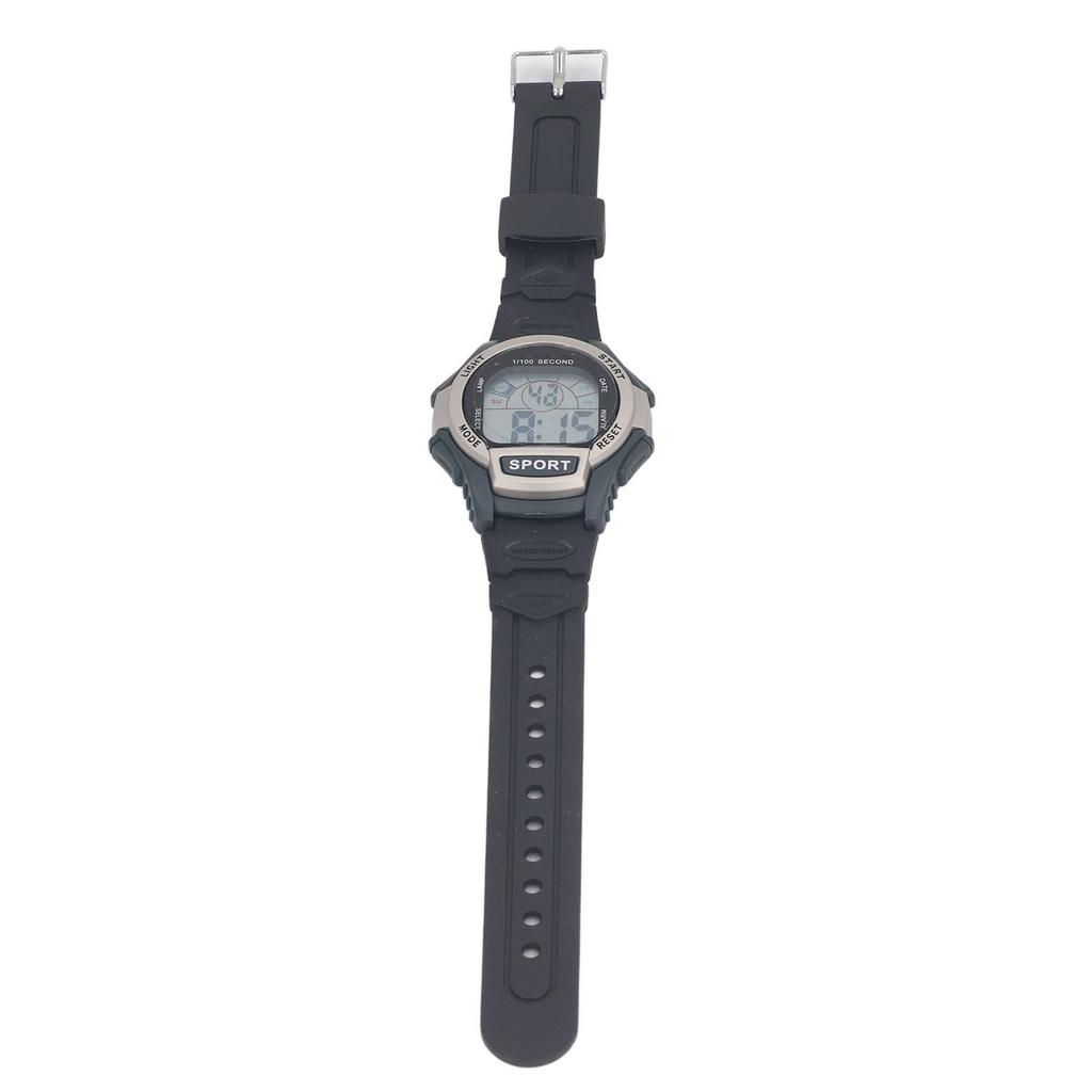 Mens Digital Watch Waterproof Electronic Sports Mountaineering Outdoor Chronograph Wrist Watch Multifunctional Luminous