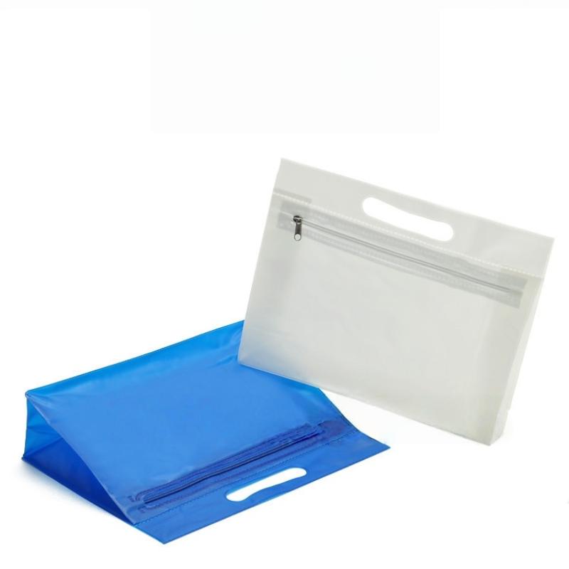 1 Stück Reißverschluss Design Toilettenartikel Make-up Tasche Tragbar PVC Wasserdicht Organizer Tasche Schwimmtasche Für Nasse Trockene Trennung Strand Aufbewahrung