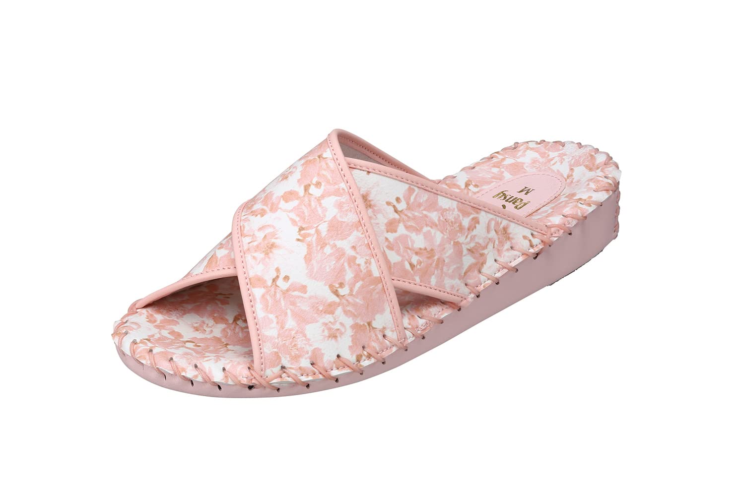 Pansy 9304 Women s Hand-Knitted Indoor Slippers with a Floral Print Size Small Pink 6690₽