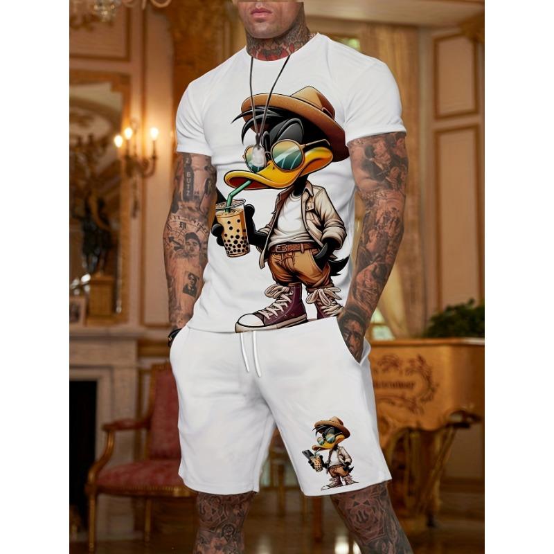 Retro Style Men s Casual Summer Suit S