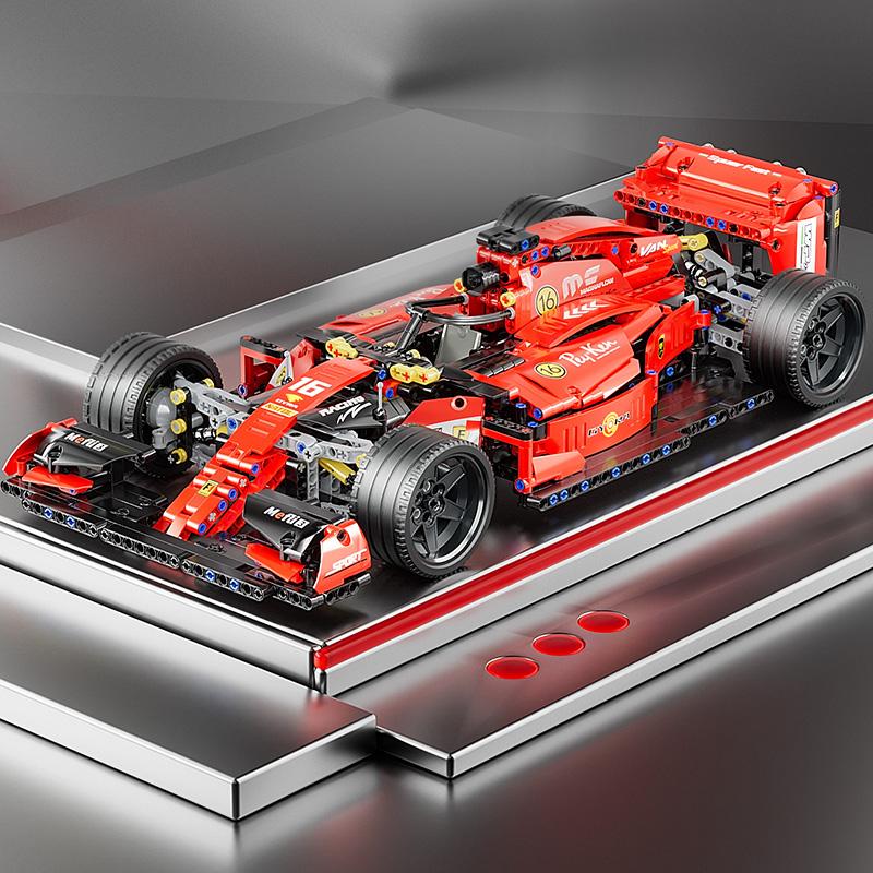 ToylinX F1 RC Závodní auta 1163 ks Stavebnice MOC Dálkově ovládané Stavební bloky Auto Cool Sběratelské Modely Aut Stavebnice Hračky