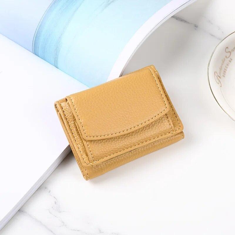 

Новые женские кошельки из искусственной кожи, женские кошельки из воловьей кожи, женский маленький карман для монет, держатель для карт Rfid, мини-сумка для денег, портативный клатч
