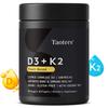 Vitamin D3 K2 Plant Based Softgels 60 Count Bone Immune Health Support