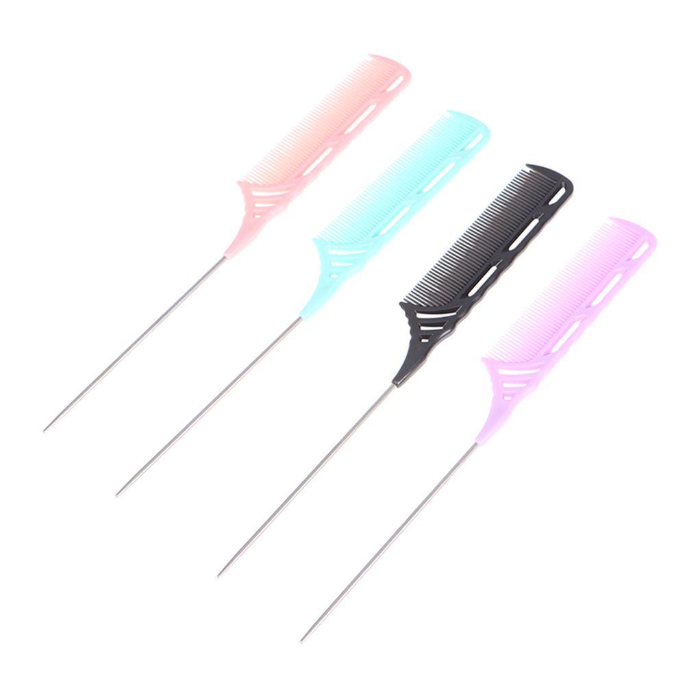 Hair Cutting Hairdressing Sharp Tail Styling Comb Hair Tail Comb Hair Edge Trimmer Rat Tail Combs